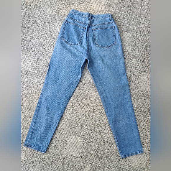 Vintage NY Line Mom Jeans Sz 8 Tapered Fit High Waist - Picture 3 of 16